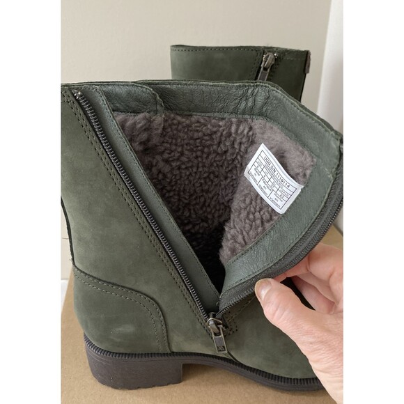 New UGG Women Niels III Boot Fashion boots Size 6 Green Suede - Picture 5 of 9